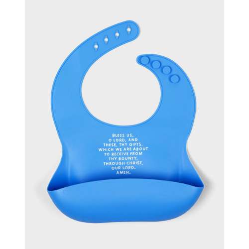 Meal Blessing Silicone Bib