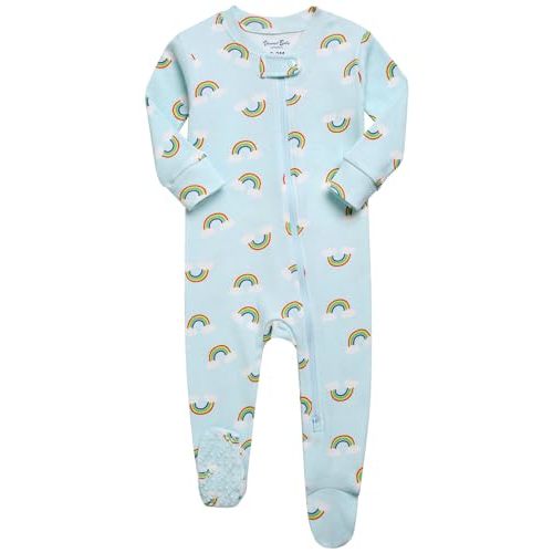 VAENAIT BABY Infant Toddler Boys Girls Footed Pajamas One-PIece Romper Sleep and Play 0M-2T