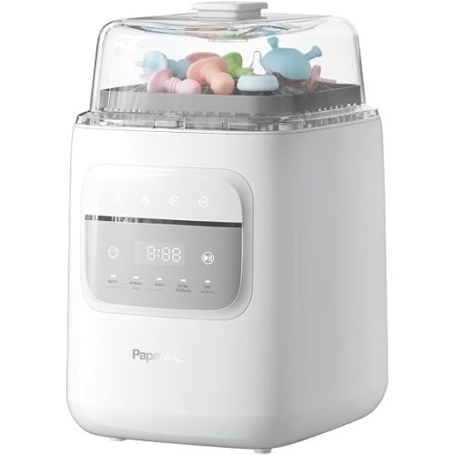 Papablic P8 Bottle Washer & Sterilizer & Dryer with 8 Bottles Capacity