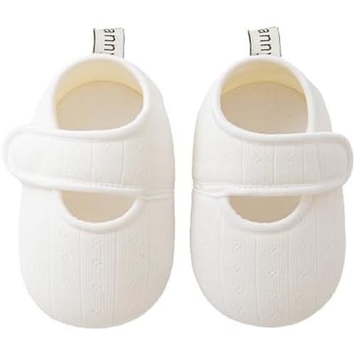 DovFanny Cotton Baby Booties Cozy Crib Shoes for Newborns and Infants Soft Sole Unisex Ideal for Crawling Daycare Gift