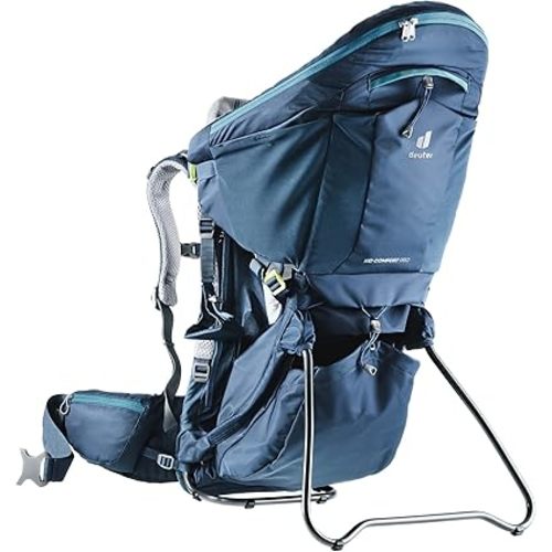 Deuter Kid Comfort Pro Child Carrier Backpack for Travel & Hiking with Toddlers - Midnight