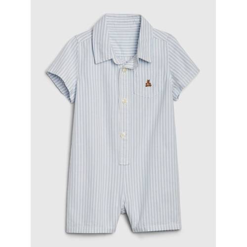 Baby Brannan Bear Oxford Shorty One-Piece