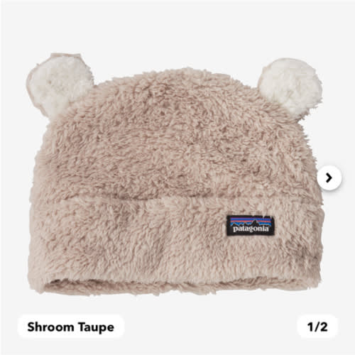 Patagonia Baby Furry Friends Fleece Hat