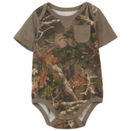 Bass Pro Shops Camo Short-Sleeve Bodysuit for Baby Boys | Cabela's