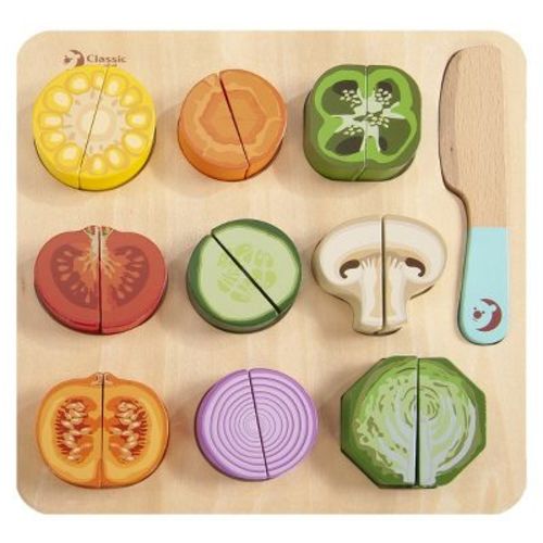 Classic World Cutting Vegetables Wooden Puzzle