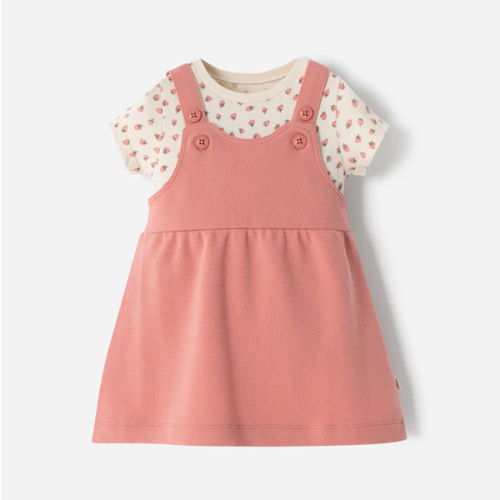 Body + Dress Set Cotton Baby Girl