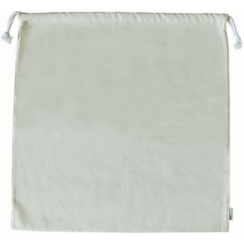 100% Cotton Canvas Travel Laundry Bag, 2-Pack