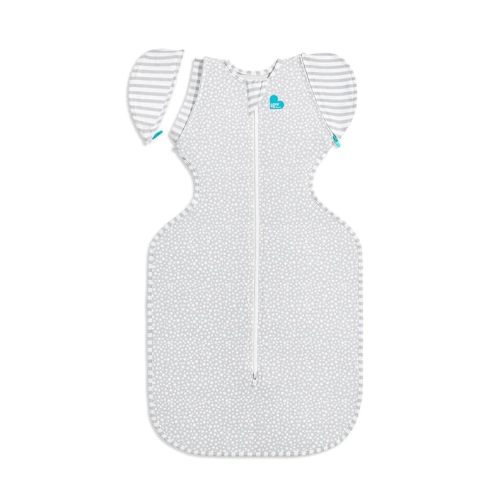 Love to Dream Swaddle Up Transition Swaddle, Luxuriously Silky Soft Viscose from Bamboo, Patented Zip-Off Wings, Gently Help Baby Transition, 1.0 TOG, 13-19 lbs, Gray