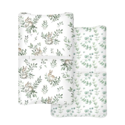 Changing Pad Covers 2 Pack, 32"x16" Baby Girl Boy Changing Table Pad Covers