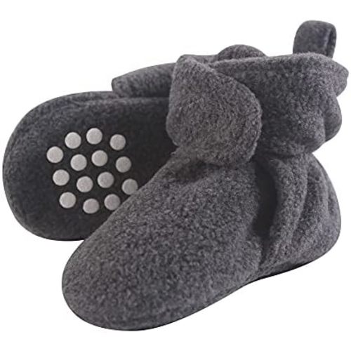 Luvable Friends Baby Girls' Cozy Fleece Booties