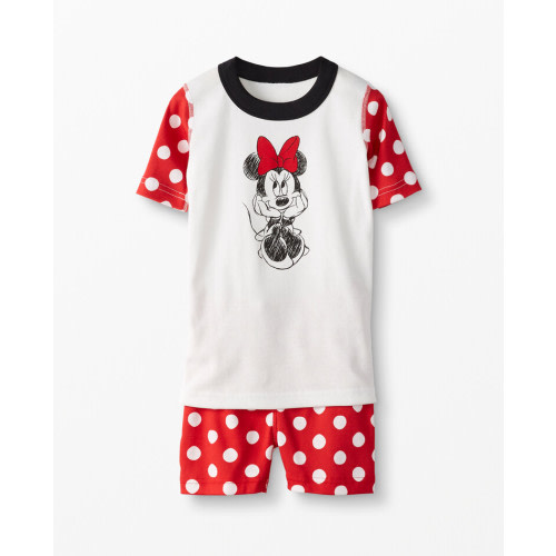 ADDIE- Disney Minnie Mouse Dot Short John Pajama Set