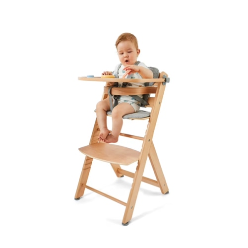 2-in-1 Wooden Highchair