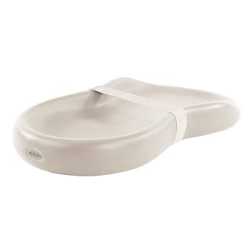 Keekaroo Peanut Changer Baby Vanilla– The Original Made in USA Easy-to-Clean Changing pad and The only Shell Over Foam, Fully Water Repellant