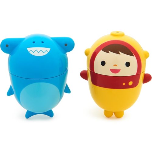 CleanSqueeze Mold-Free Bath Squirts, Scuba & Shark, 2pk | Munchkin