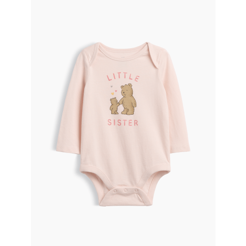 Baby Organic Cotton Family Graphic Bodysuit