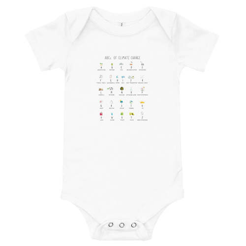 ABCs of Climate Baby Onesie