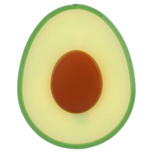 Nuby All Silicone Teether, Avocado