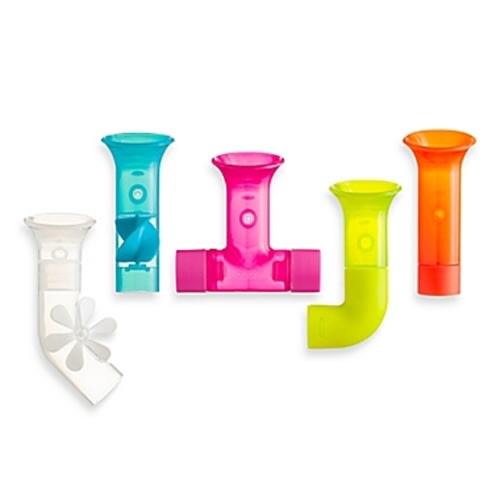 boon® PIPES 5-Piece Building Bath Toy Set in Multi