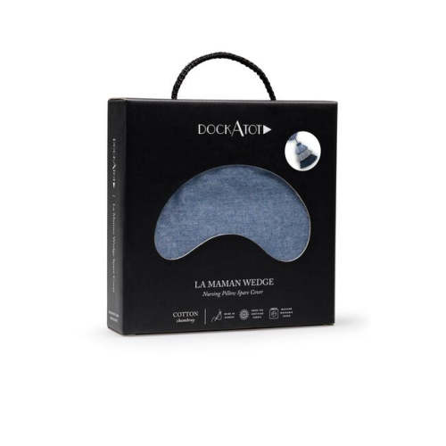 Spare Cover (La Maman Wedge) - Indigo Chambray