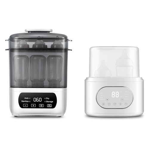 AMZBABYCHEF Bottle Warmer & AMZBABYCHEF Bottle Steamer and Dryer