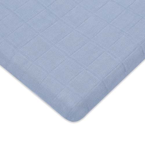 Babyletto All-Stages Bassinet Sheet in GOTS Certified Organic Muslin Cotton