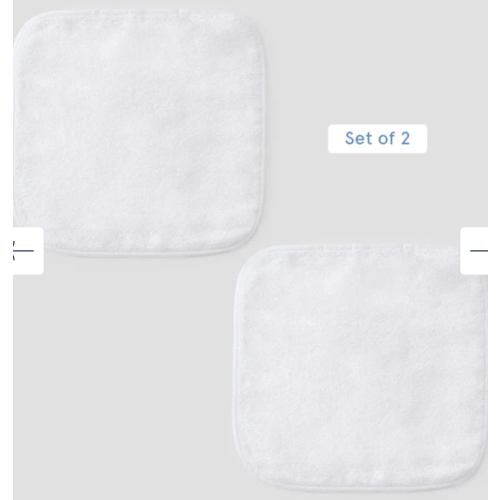 Baby Washcloths (pair) | Weezie Towels