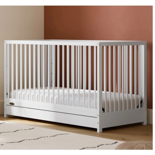 Graco Teddi 5-in-1 Convertible Crib with Drawer