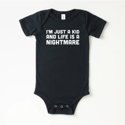 Just A Kid Onesie | All The Small Tees