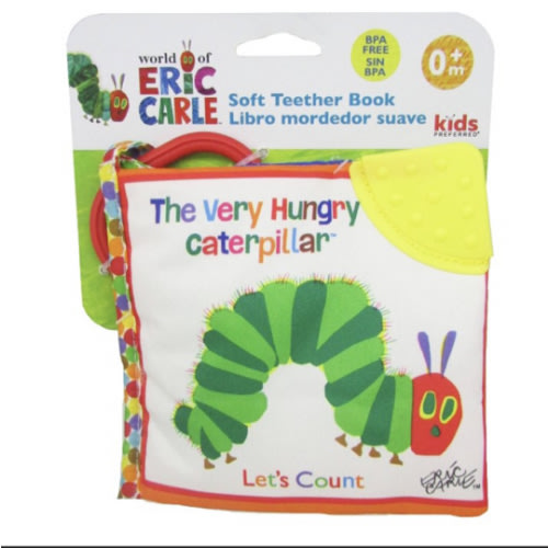 Eric Carle Hungry Caterpillar Soft Book - White