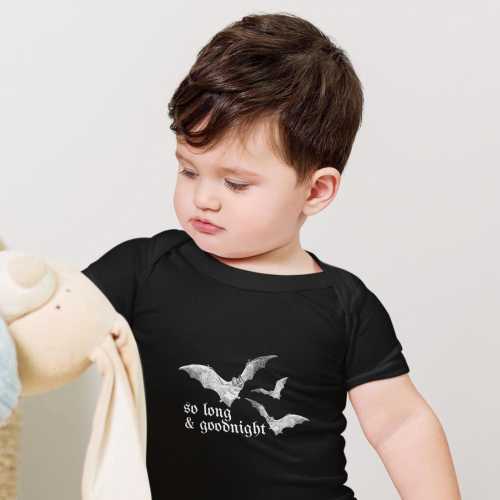 So Long and Goodnight HELENA Baby One Piece, Emo Baby Outfit, My Chemical Romance Gift, Baby Gift, Infant Emo Clothing, MCR Newborn gift