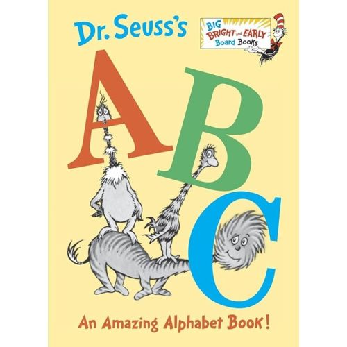 Dr. Seuss's ABC: An Amazing Alphabet Book! (Larger Trim Size) (Big Bright & Early Board Book) Board book – Picture Book, January 7, 2014