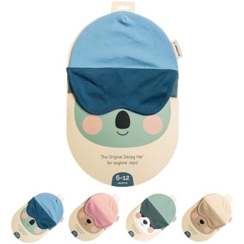 The Original Baby Sleep Mask & Soft Eye Shade – Newborn, Sun Hat & Beanie – Travel & Baby Gifts