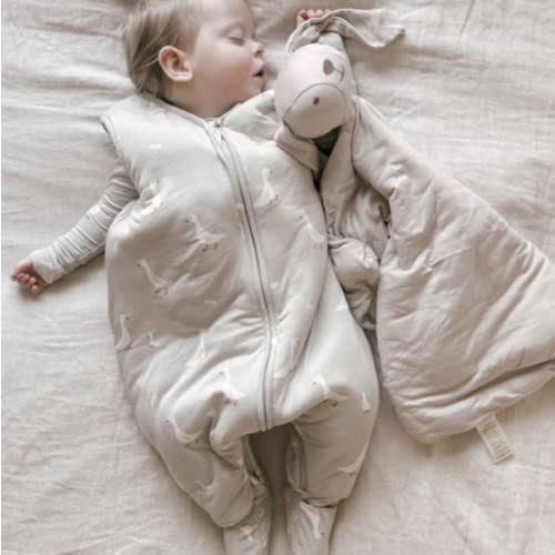 Goose 2.5 TOG Bamboo Viscose Footie Sleep Sack | günamüna