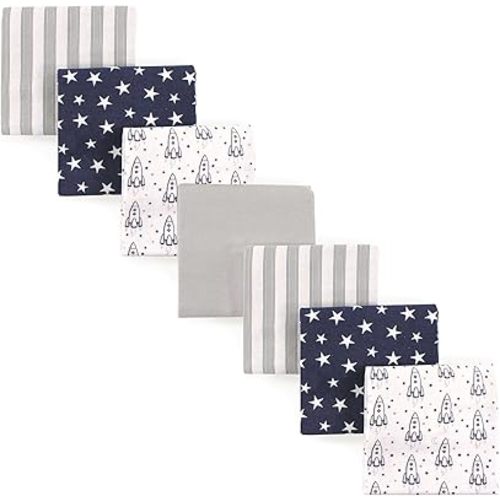 Hudson Baby Unisex BabyCotton Flannel Receiving Blankets Bundle