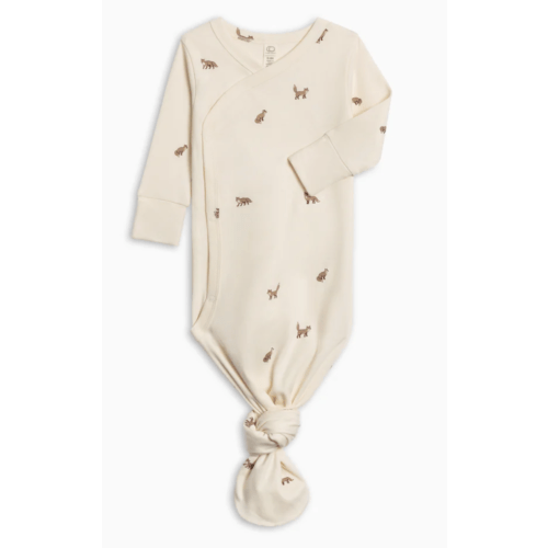 0-3M Organic Kimono Gown