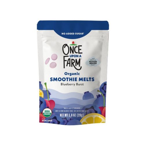 Once Upon a Farm Organic Smoothie Melts Baby Snacks - Berry Burst - 1oz