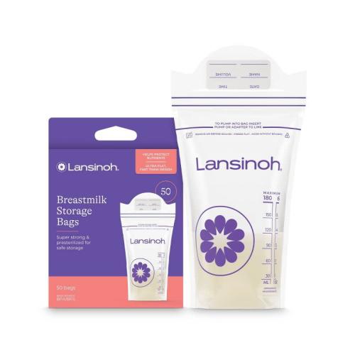 Lansinoh Breastmilk Storage Bags - 50 ct