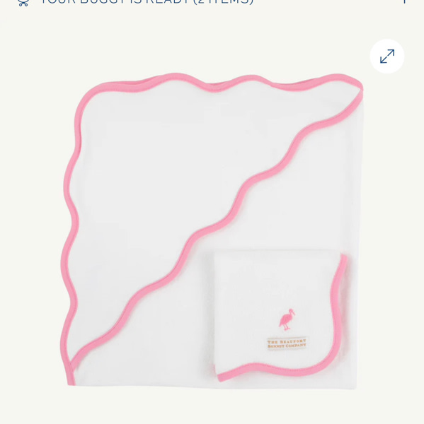 Rub A Dub Gift Set - Worth Avenue White & Hamptons Hot Pink