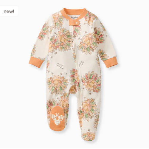 Vivid Turkey Organic Cotton Sleep & Play – Burt's Bees Baby