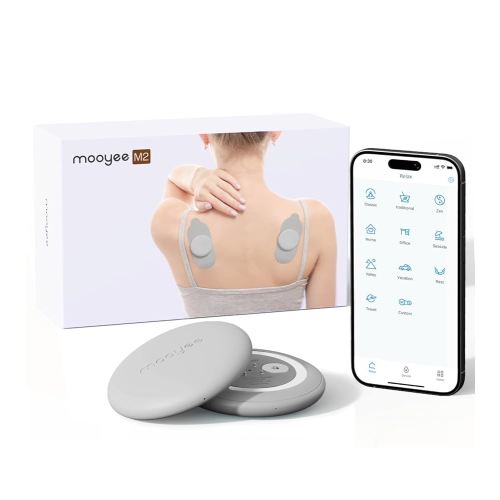Wireless TENS Unit Muscle Stimulator for Pain Relief Therapy – 18 Modes App Control TENS EMS Massager for Back, Neck, Shoulder, Leg & Arm Recovery and Muscle Soreness Relief