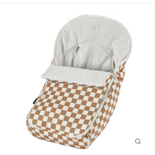 Stroller Footmuff in Chestnut Check
