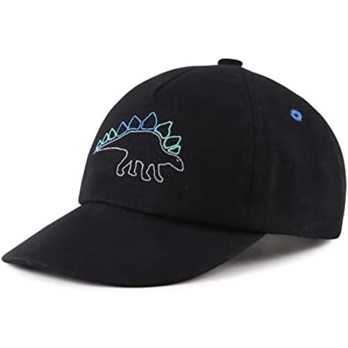 JANGANNSA Dinosaur Boys Girls Caps Embroidery Baby Baseball Caps Cotton Infant Toddler Kids Hat Spring Summer Autumn
