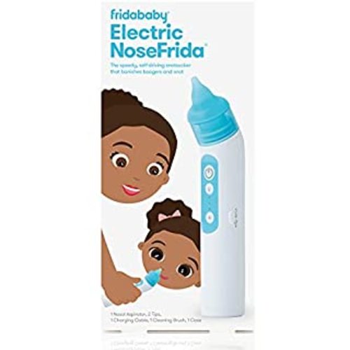 OCCObaby Baby Nasal Aspirator - Safe Hygienic and Quick Battery Operated Nose Cleaner with 3 Sizes of Nose Tips Includes Bonus Manual Nose Sucker for Newborns and Toddlers (Limited Edition)