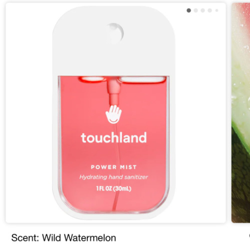 Power Mist Hydrating Hand Sanitizer - Touchland | Sephora
