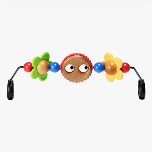 BabyBjörn BABYBJORN Wooden Toy for Bouncer - Googly Eyes
