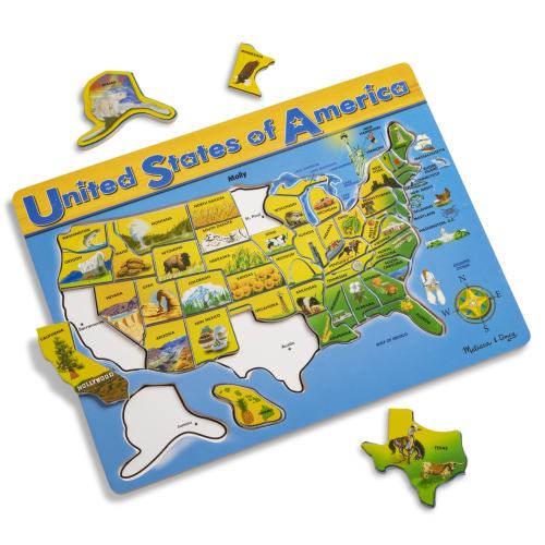 USA Map Puzzle | America Map Puzzle