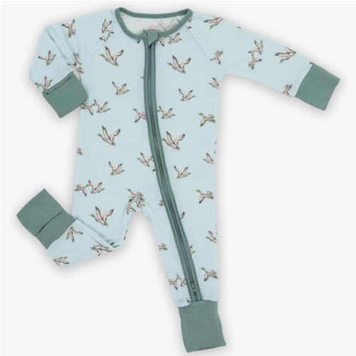 LollyBanks Baby Pajamas, 2-Way Zipper Baby Romper, 95% Viscose Made from Bamboo and 5% Spandex, Baby Sleepers