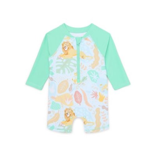 Character Baby Rash Guard Unisuit, Sizes 0M-12M
