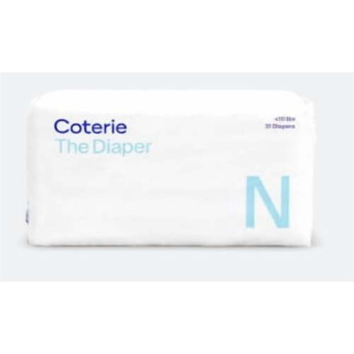 Coterie Ultra Soft Diapers Newborn (Size- N)