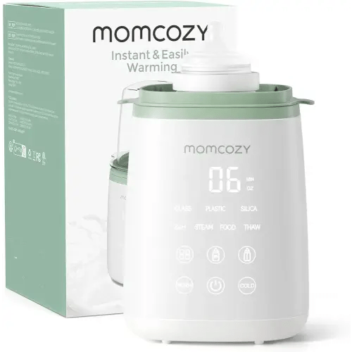 Momcozy Bottle Warmer, Fast Bottle Warmers for All Bottles with Timer, Accurate Temperature Control and Automatic Shut-Off, Multifunctional Bottle Warmer for Breastmilk